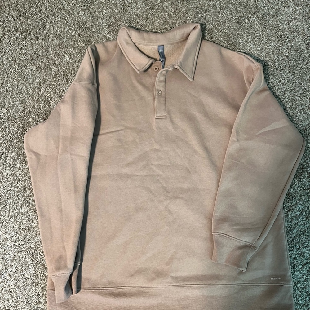 Women’s Polo Tan Sweatshirt